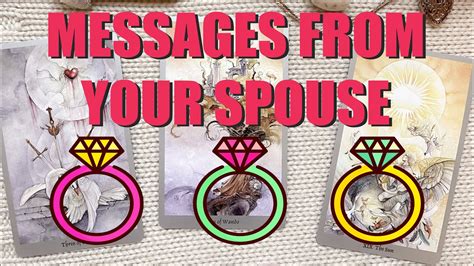 💍💞 Messages From Your Future Spouse ☎️ Pick A Card Youtube