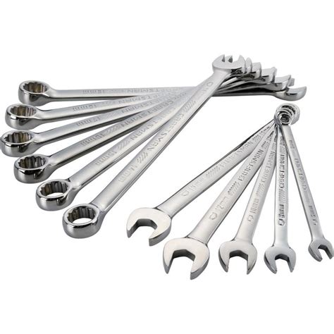 CRAFTSMAN 11 Piece Set 12 Point Metric Combination Wrench Set At Lowes