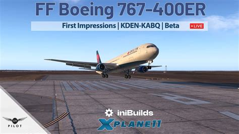 Flight Factor Boeing 767 400ER BETA First Look X Plane 11 YouTube