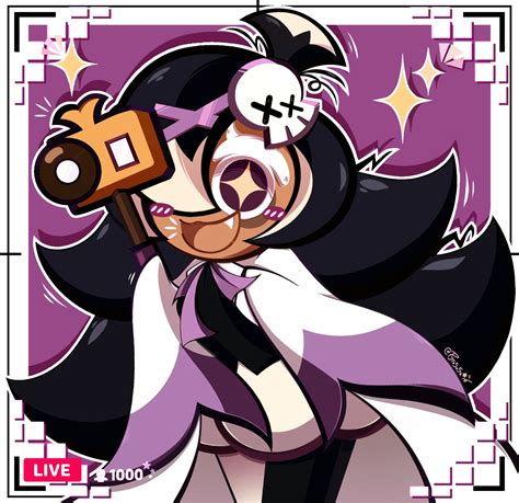 Black Garlic Cookie Cookie Run OvenBreak Image By Pyro5o5x