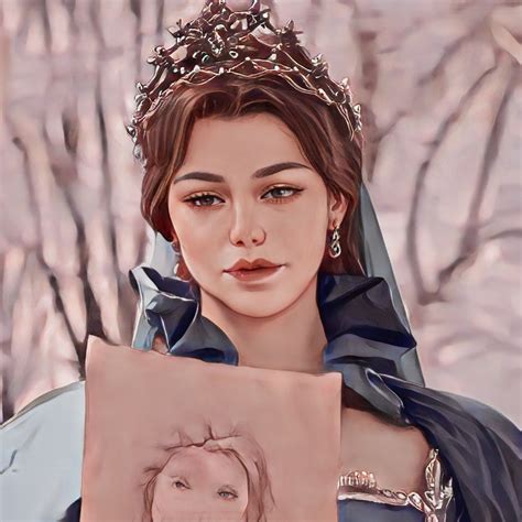 Kösem Sultan Manga Hair Ottoman Empire Kpop Fanart Woman Face