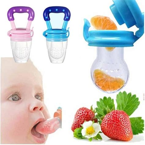 Chupeta Alimentadora Silicone Porta Fruta Infantil Papinha Shopee Brasil