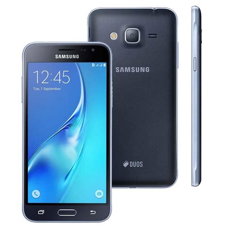 Smartphone Samsung Galaxy J Duos Sm J M Ds Preto Dual Chip Tela