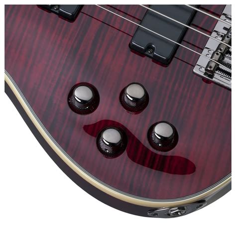 Schecter Omen Extreme 4 Left Handed Bass Black Cherry Gear4music