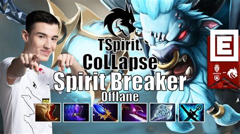 ASMGMB Vs TSPIRIT COLLAPSE OFFLANE GOD SPIRIT BREAKER INSANE MVP