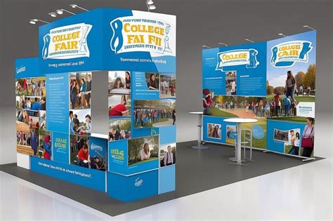 Premium Photo College Fair Booth Display