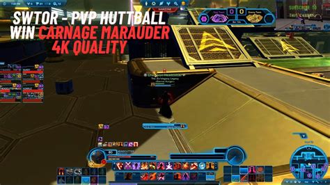 SWTOR PVP Huttball Win Carnage Marauder Fastest Huttball Match