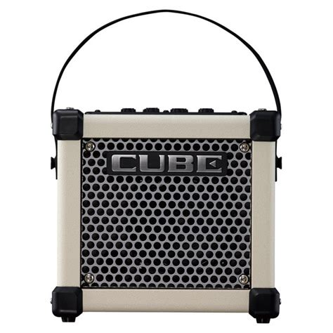 Roland Micro Cube Gx Guitar Amplifier White At Gear Music