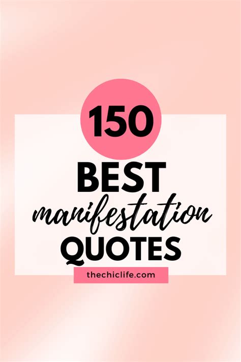 150 Best Manifestation Quotes To Help You Live Your Dream Life Now