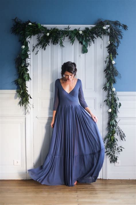 Lamarieeauxpiedsnus Inspiration Mariage Bleu Amandine Ropars La