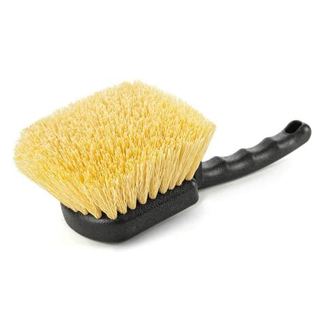 Harper 8 In Short Handle Stiff Bristle Scrub Brush 8482 The Home Depot