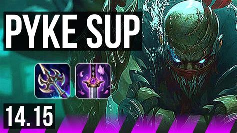 PYKE Kai Sa Vs RELL Ashe SUP Rank 3 Pyke 1400 Games 7 3 15