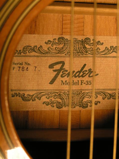 F 35 Fender F 35 Audiofanzine