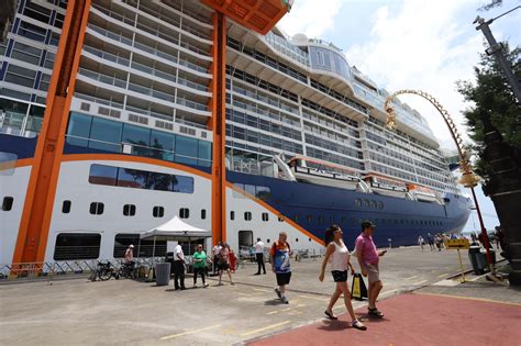 Pelindo Kembali Sukses Sandarkan Cruise Berukuran Lebih 300 Meter Di Pelabuhan Benoa Bawa 2807