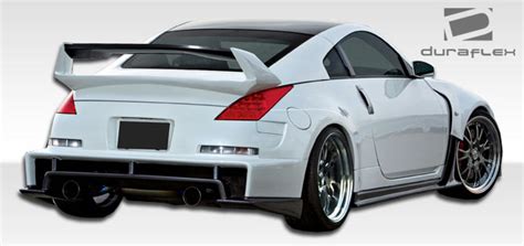 2009 Nissan 350z Fender Flare Body Kit Nissan 350z Duraflex Am S Wide Body Rear Fender Flares