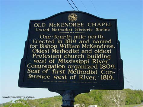 Jackson, Missouri, Old McKendree Chapel, historic photos