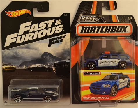 Hot Wheels Cars Bundle Ford Gt Fast Furious Dodge Magnum
