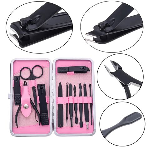 Fashion Beauty Set Pcs Matting Pedicure Manicure Set Nail Clippers