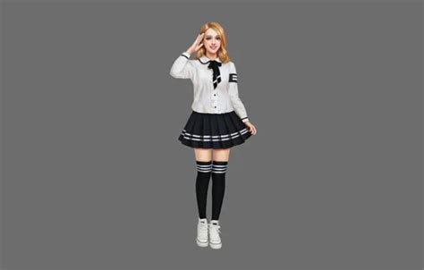 Обои Girl Sexy Art Asian Smile Style Blonde Minimalism на телефон и рабочий стол раздел
