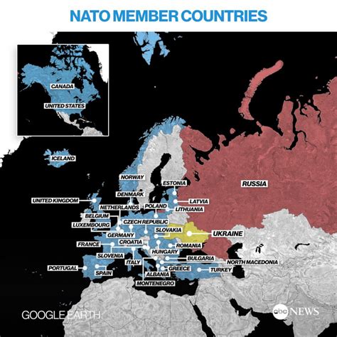 Nato Countries Map 2022