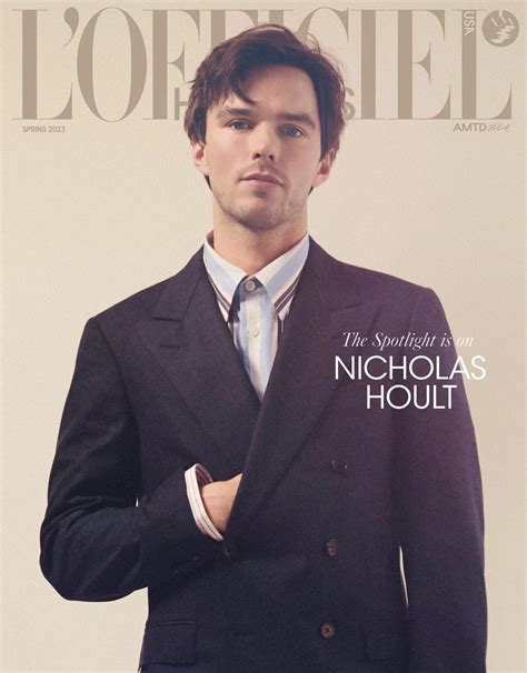 Film Updates On Twitter Nicholas Hoult Covers The Latest Issue Of L