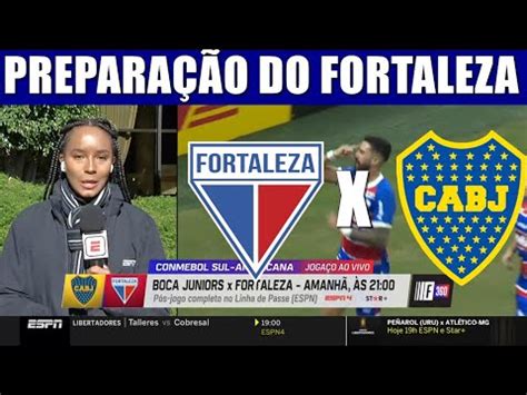 BOCA JUNIORS X FORTALEZA LEÃO SE PREPARA PARA PARTIDA PELA SUL