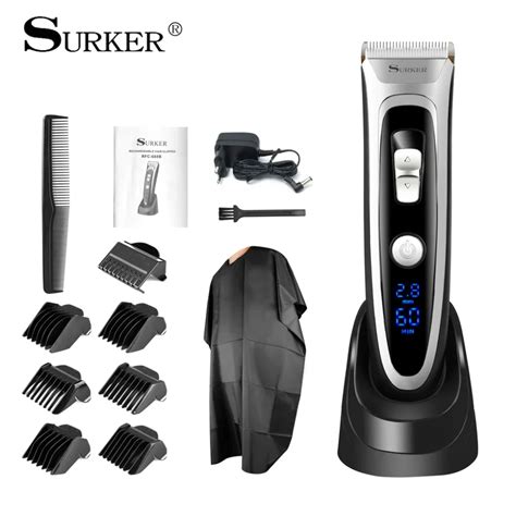 Surker Rfc B Professional Rechargeable Hair Clipper Cordless Hair