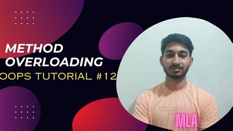 Method Overloading Oops Tutorial Python Polymorphism Youtube