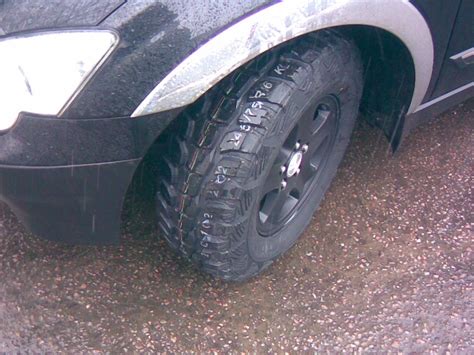 Резина на лето — SsangYong Actyon Sports (1G), 2 л, 2010 года | шины ...