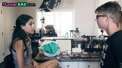 Petite Lesbian Model Pussylicked By Gf During Photoshoot