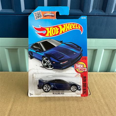 風火輪 Hot wheels HONDA NSX 1990 藍色 超級寶藏 STH THS 蝦皮購物