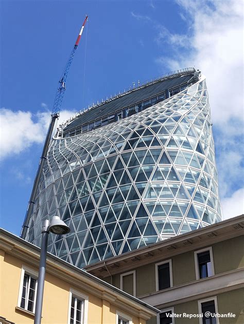 Urbanfile Milano Porta Nuova Cantiere Torre Unipol Urbanfile