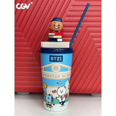 Ly Nước Cgv Cinemas Vietnam Bt21 Dung Tích 943ml Van Koja Rj Tata