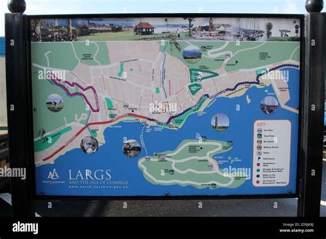 Map Of Largs Hi Res Stock Photography And Images Alamy