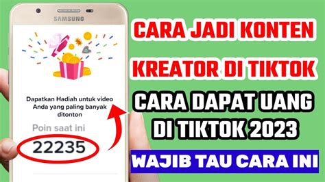 Cara Jadi Konten Kreator Di Tiktok Cara Jadi Konten Kreator