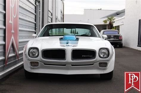 1970 Pontiac Trans Am 93908 Miles 4 Speed Polar White For Sale