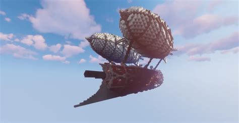 Steampunk airship [Downloadable] Minecraft Map