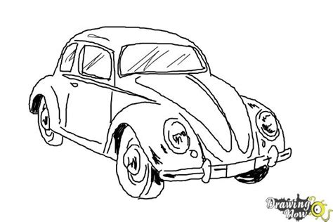 How To Draw A Volkswagen Beetle Drawingnow