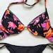 PASTEL GOTH BIKINI Lavender Scrunch Bottom Brazilian Bikini Victorian