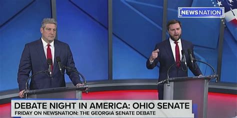 Jd Vance Tim Ryan Square Off In Heated Ohio Senate Debate Fox News Video