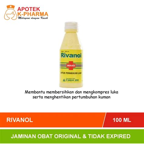 Rivanol Isi 100 Ml Original Molex Ayus Lazada Indonesia