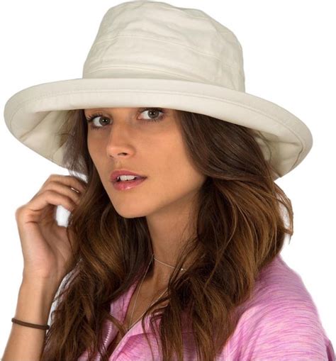 Rigon Uv Bucket Hoed Dames Naturel Maat Cm Bol