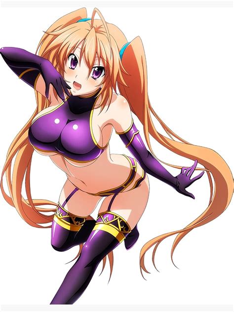 Póster Sexy Shidou Irina Lascivo Tetas Lindas Tetas High School DxD Ecchi Hot Hentai Girl de