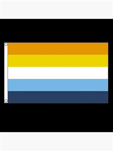 Aroace Pride Premium Flag Poster For Sale By Mulyanadua Redbubble