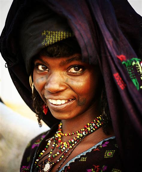 Young Lady Attends a Wodaabe Tribal Dance - Ariane Kirtley