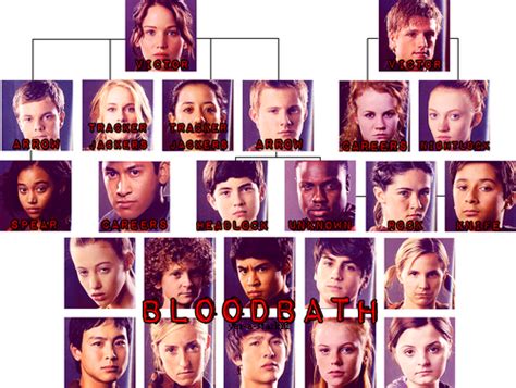 Hunger Games All Tributes