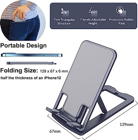 Foldable Phone Stand 3d Print