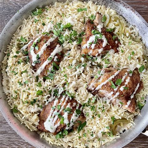 One Pan Chicken And Rice Grillin With Dad Easy Recipe