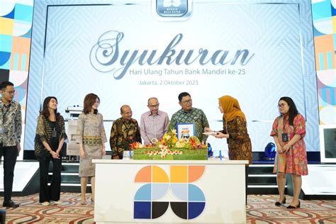 Rayakan Hut Ke Bank Mandiri Usung Tema Menuju Masa Depan Info