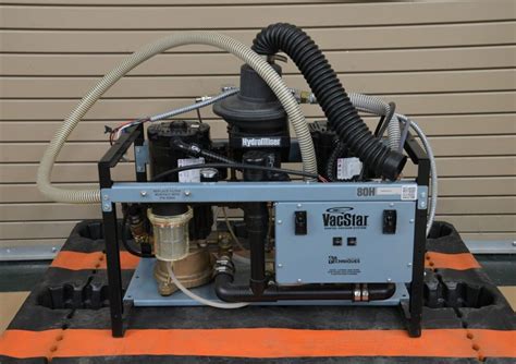 Used AIR TECHNIQUES VacStar 80H Dental Vacuum 2 X 2hp Motors 147376